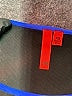 5/48 100% Silk Color Block Blue Cocktail Dress Size XS - photo 7