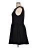 Frenchi Solid Black Casual Dress Size XL - photo 5