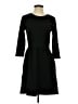 Gap Outlet Solid Black Casual Dress Size S - photo 1