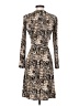 Donna Morgan Animal Print Brown Cocktail Dress Size 4 - photo 2
