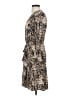 Donna Morgan Animal Print Brown Cocktail Dress Size 4 - photo 5