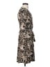 Donna Morgan Animal Print Brown Cocktail Dress Size 4 - photo 4