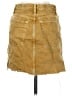 FRAME 100% Cotton Gold Denim Skirt Size 27 waist - photo 2