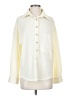 The native one Color Block Ivory Long Sleeve Blouse Size S - photo 1