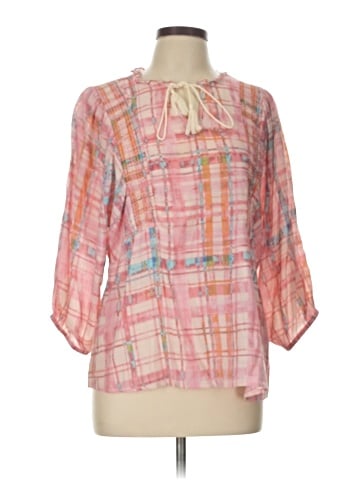 Sharagano 3/4 Sleeve Blouse (view 1)