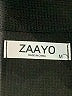 ZAAYO 100% Polyester Black Long Sleeve Polo Size M - photo 7