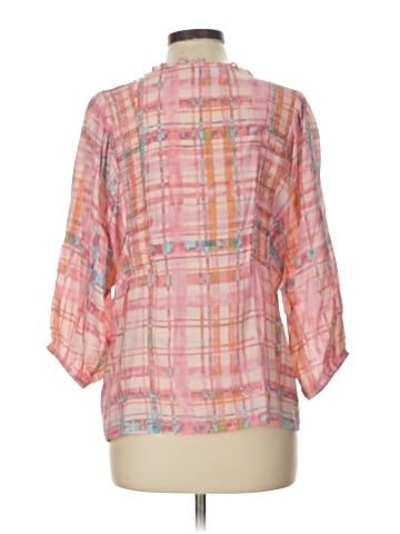 Sharagano 3/4 Sleeve Blouse (view 2)