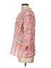 Sharagano Pink 3/4 Sleeve Blouse Size L - photo 5