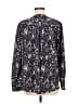 See U Soon 100% Polyester Animal Print Blue Long Sleeve Blouse Size M - photo 2