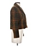 Burberry Tweed Brown Wool Blazer Size 2 (petite) - photo 4