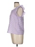 Shein 100% Polyester Purple Short Sleeve Blouse Size 6 - photo 5