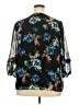 Calvin Klein Black 3/4 Sleeve Blouse Size XXL (estimated) - photo 2