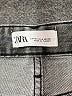 Zara Gray Silver Jeans Size 4 - photo 6