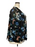 Calvin Klein Black 3/4 Sleeve Blouse Size XXL (estimated) - photo 4