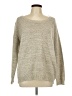 Mystree Metallic Tan Pullover Sweater Size L - photo 1