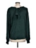 Mine 100% Polyester Green Long Sleeve Blouse Size L - photo 2