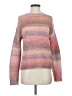 Something Navy Color Block Pink Pullover Sweater Size S - photo 1