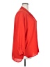Vince Camuto 100% Polyester Red 3/4 Sleeve Blouse Size 2X - photo 4