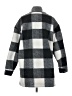 Abercrombie & Fitch Plaid Gray Coat Size S - photo 2