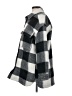 Abercrombie & Fitch Plaid Gray Coat Size S - photo 5