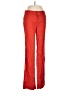 Elevenses Red Linen Pants Size 4 - photo 1