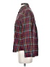 Pendleton Plaid Burgundy Red Long Sleeve Button-Down Shirt Size S - photo 5