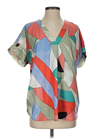 First Love Short Sleeve Blouse (view 1)