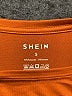 Shein Orange Short Sleeve T-Shirt Size S - photo 7
