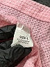 Unbranded Houndstooth Pink Long Sleeve Blouse Size L - photo 7