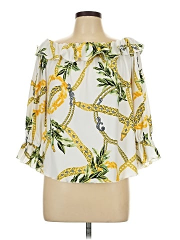 Julian Chang 3/4 Sleeve Blouse (view 1)