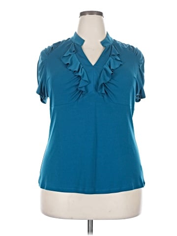 Fashion Bug Short Sleeve Blouse (view 1)