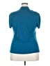 Fashion Bug Teal Short Sleeve Blouse Size 18 - 20 - photo 2