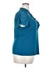 Fashion Bug Teal Short Sleeve Blouse Size 18 - 20 - photo 4