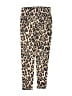 Justice Animal Print Gold Casual Pants Size 8 - photo 1
