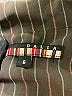 dalia Stripes Brown Black Blazer Size 6 - photo 3