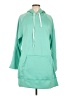 Unbranded 100% Polyester Green Pullover Hoodie Size L - photo 1