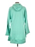 Unbranded 100% Polyester Green Pullover Hoodie Size L - photo 2