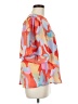 Unbranded Orange Short Sleeve Blouse Size M - photo 4