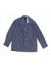 Roffe 100% Cotton Stripes Blue Long Sleeve Button-Down Shirt Size 10 - photo 1