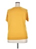Torrid Yellow Short Sleeve Top Size 2X Plus (2) - photo 2