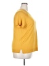 Torrid Yellow Short Sleeve Top Size 2X Plus (2) - photo 4