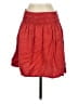 Zara Basic 100% Lyocell Solid Red Casual Skirt Size XS - photo 1