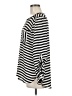 Ann Taylor LOFT 100% Polyester Stripes Black Long Sleeve Blouse Size M - photo 5