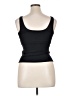 PoshDivah Black Tank Top Size XL - photo 2