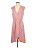 BCBGMAXAZRIA Paisley Orange Casual Dress Size S - photo 1
