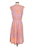 BCBGMAXAZRIA Paisley Orange Casual Dress Size S - photo 2
