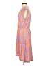 BCBGMAXAZRIA Paisley Orange Casual Dress Size S - photo 5