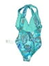 Seafolly Paisley Blue Swimsuit Top Size 2 - photo 2