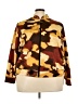 Ashley Stewart Print Gold Jacket Size 22 - 24 Plus - photo 1