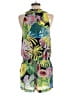 BCBGMAXAZRIA 100% Polyester Tropical Green Romper Size S - photo 2